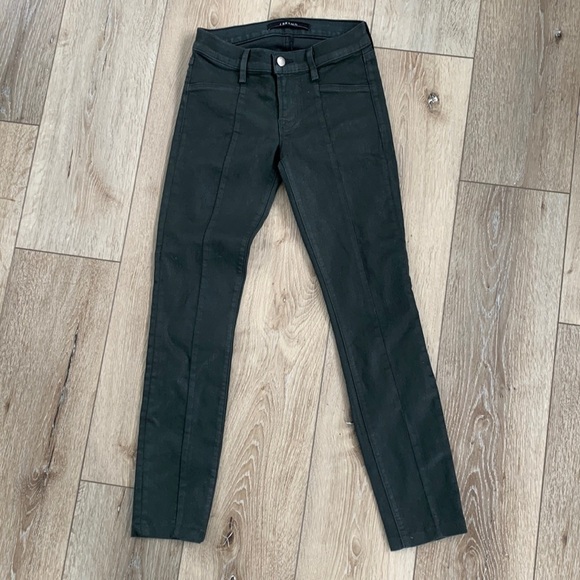 J Brand Vera Coated Skinny Jeans - Picture 1 of 12